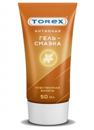 Смазка на водной основе TOREX  Чувственная ваниль  - 50 мл. - Torex - купить с доставкой в Хабаровске