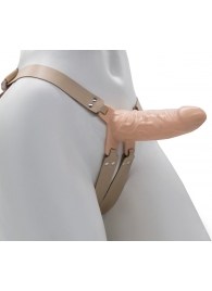 Телесный мужской парапротез MEN STYLE - 15 см. - LOVETOY (А-Полимер) - купить с доставкой в Хабаровске