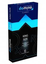 Презервативы увеличенного размера DOMINO Classic King size - 6 шт. - Domino - купить с доставкой в Хабаровске