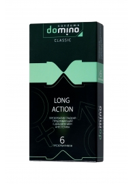 Презервативы с пролонгирующим эффектом DOMINO Classic Long action - 6 шт. - Domino - купить с доставкой в Хабаровске