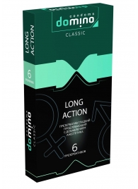 Презервативы с пролонгирующим эффектом DOMINO Classic Long action - 6 шт. - Domino - купить с доставкой в Хабаровске