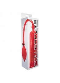 Красная вакуумная помпа Power Pump Red - Toy Joy - в Хабаровске купить с доставкой