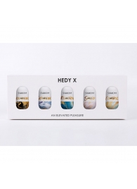Набор из 5 мастурбаторов Hedy X5 Mixed - Svakom - в Хабаровске купить с доставкой