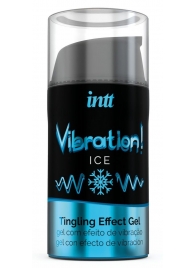 Жидкий интимный гель с эффектом вибрации Vibration! Ice - 15 мл. - INTT - купить с доставкой в Хабаровске