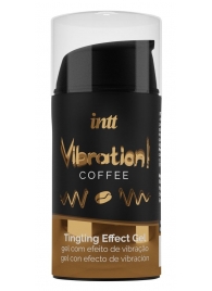 Жидкий интимный гель с эффектом вибрации Vibration! Coffee - 15 мл. - INTT - купить с доставкой в Хабаровске
