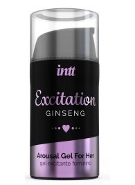 Женский возбуждающий интимный гель Excitation Ginseng - 15 мл. - INTT - купить с доставкой в Хабаровске