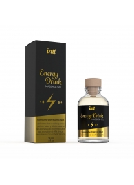 Массажный гель с согревающим эффектом Energy Drink - 30 мл. - INTT - купить с доставкой в Хабаровске