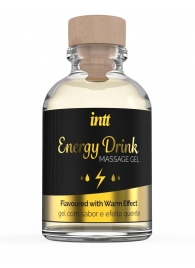 Массажный гель с согревающим эффектом Energy Drink - 30 мл. - INTT - купить с доставкой в Хабаровске