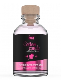 Массажный гель с согревающим эффектом Cotton Candy - 30 мл. - INTT - купить с доставкой в Хабаровске
