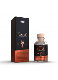 Массажный гель с согревающим эффектом Aperol - 30 мл. - INTT - купить с доставкой в Хабаровске