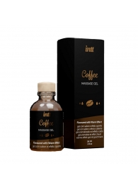 Массажный гель с согревающим эффектом Coffee - 30 мл. - INTT - купить с доставкой в Хабаровске