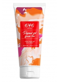 Интимная смазка на водной основе с согревающим эффектом OYO Personal Gel Green Tea - 50 мл. - OYO - купить с доставкой в Хабаровске