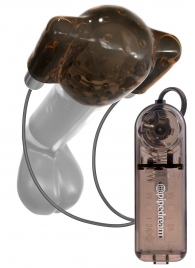 Дымчатый вибростимулятор головки пениса Dual Vibrating Head Teaser - Pipedream - в Хабаровске купить с доставкой