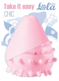 Нежно-розовый мастурбатор Chic - Lola Games - в Хабаровске купить с доставкой