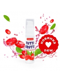 Гель-смазка Tutti-frutti со вкусом барбариса - 30 гр. - Биоритм - купить с доставкой в Хабаровске