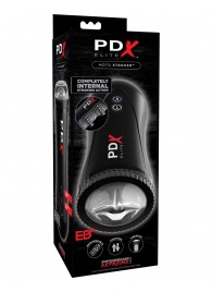 Черный автоматический мастурбатор-ротик Moto Stroker - Pipedream - в Хабаровске купить с доставкой