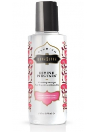 Гель-лубрикант на водной основе Divine Nectars Strawberry Dream с ароматом клубники - 150 мл. - Kama Sutra - купить с доставкой в Хабаровске