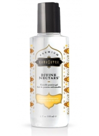 Гель-лубрикант на водной основе Divine Nectars Vanilla с ароматом ванили - 150 мл. - Kama Sutra - купить с доставкой в Хабаровске