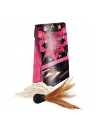 Пудра для тела Honey Dust Body Powder с ароматом клубники - 28 гр. - Kama Sutra - купить с доставкой в Хабаровске