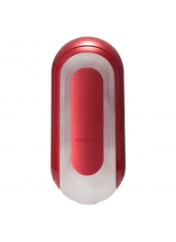 Красный мастурбатор Flip Zero Red   Warmer с подогревом - Tenga - в Хабаровске купить с доставкой