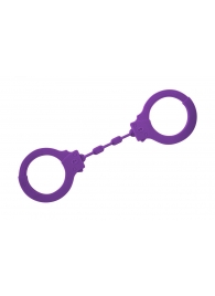 Фиолетовые силиконовые поножи Limitation - Lola Games - купить с доставкой в Хабаровске