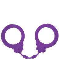 Фиолетовые силиконовые поножи Limitation - Lola Games - купить с доставкой в Хабаровске