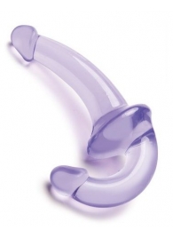 Фиолетовый безремневой страпон Strapless Strap-On - Lux Fetish - купить с доставкой в Хабаровске