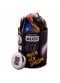 Текстурированные презервативы в кейсе MAXUS So Much Sex - 100 шт. - Maxus - купить с доставкой в Хабаровске