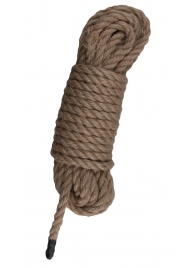 Пеньковая веревка для связывания Hemp Rope - 5 м. - Easy toys - купить с доставкой в Хабаровске