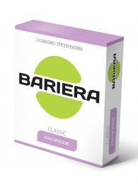 Классические презервативы Bariera Classic - 3 шт. - Bariera - купить с доставкой в Хабаровске