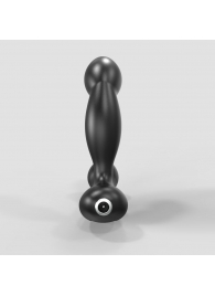 Черный вибромассажер простаты и промежности Prostate Pro с пультом ДУ - Bathmate - в Хабаровске купить с доставкой