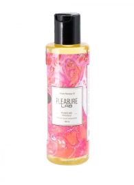 Массажное масло Pleasure Lab Delicate с ароматом пиона и пачули - 100 мл. - Pleasure Lab - купить с доставкой в Хабаровске