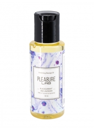 Массажное масло Pleasure Lab Enchanting с ароматом черной смородины и лаванды - 50 мл. - Pleasure Lab - купить с доставкой в Хабаровске