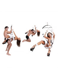 Секс-качели Fantasy Bondage Swing White - Pipedream - купить с доставкой в Хабаровске