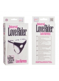 Трусы для страпона с универсальным креплением Universal Love Rider Luxe Harness - California Exotic Novelties - купить с доставкой в Хабаровске