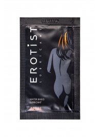 Пробник лубриканта на водной основе Erotist Anal - 4 мл. - Erotist Lubricants - купить с доставкой в Хабаровске