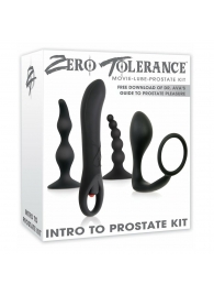 Набор стимуляторов простаты Intro To Prostate Kit - Zero Tolerance - в Хабаровске купить с доставкой