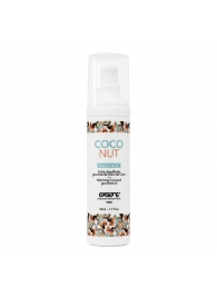 Разогревающее массажное масло с ароматом кокоса Gourmet Coconut - 50 мл. - Exsens - купить с доставкой в Хабаровске