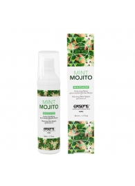 Разогревающее массажное масло с ароматом мохито Gourmet Mint Mojito - 50 мл. - Exsens - купить с доставкой в Хабаровске