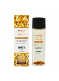 Органическое массажное масло AMBER JOJOBA - 100 мл. - Exsens - купить с доставкой в Хабаровске