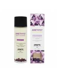Органическое массажное масло AMETHYST SWEET ALMOND - 100 мл. - Exsens - купить с доставкой в Хабаровске
