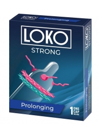 Стимулирующая насадка на пенис LOKO STRONG с продлевающим эффектом - Sitabella - в Хабаровске купить с доставкой