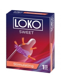 Стимулирующая насадка на пенис LOKO SWEET с возбуждающим эффектом - Sitabella - в Хабаровске купить с доставкой
