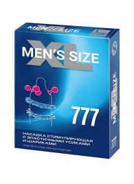 Стимулирующая насадка на пенис MEN SIZE 777 - Sitabella - в Хабаровске купить с доставкой