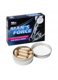 Пищевой концентрат для мужчин MANS FORCE  - 12 капсул - Sitabella - купить с доставкой в Хабаровске