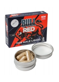 Пищевой концентрат для мужчин BULL RED - 8 капсул - Sitabella - купить с доставкой в Хабаровске