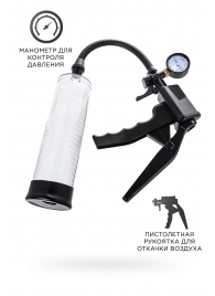 Прозрачная механическая помпа для пениса Viggo - Sexus - в Хабаровске купить с доставкой