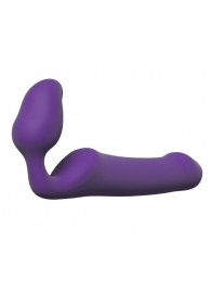 Фиолетовый безремневой страпон Queens L - Adrien Lastic - купить с доставкой в Хабаровске