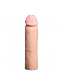 Телесная фаллическая насадка на пенис Magnum Xtender - 23 см. - Blush Novelties - в Хабаровске купить с доставкой