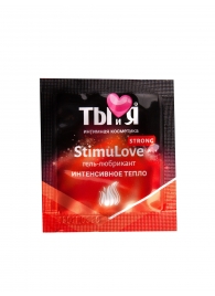 Разогревающий гель-лубрикант Stimulove Strong в одноразовой упаковке - 4 гр. - Биоритм - купить с доставкой в Хабаровске